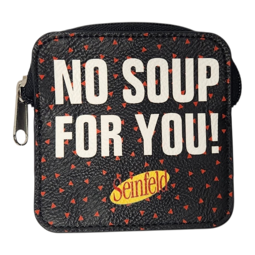 Seinfeld “NO SOUP FOR YOU!” Funko Coin Pouch – Iconic Quote + Soup Print